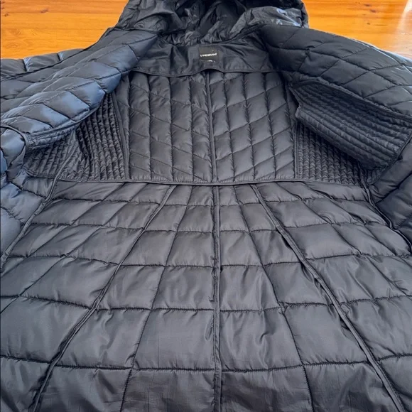 Lane Bryant Black Puffer Coat with Hood and pair of Spyder Gloves - Picture 9 of 15